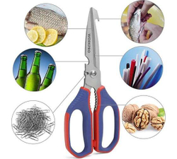 Многофункциональные кухонные ножницы WORKPRO 250 мм WP214006