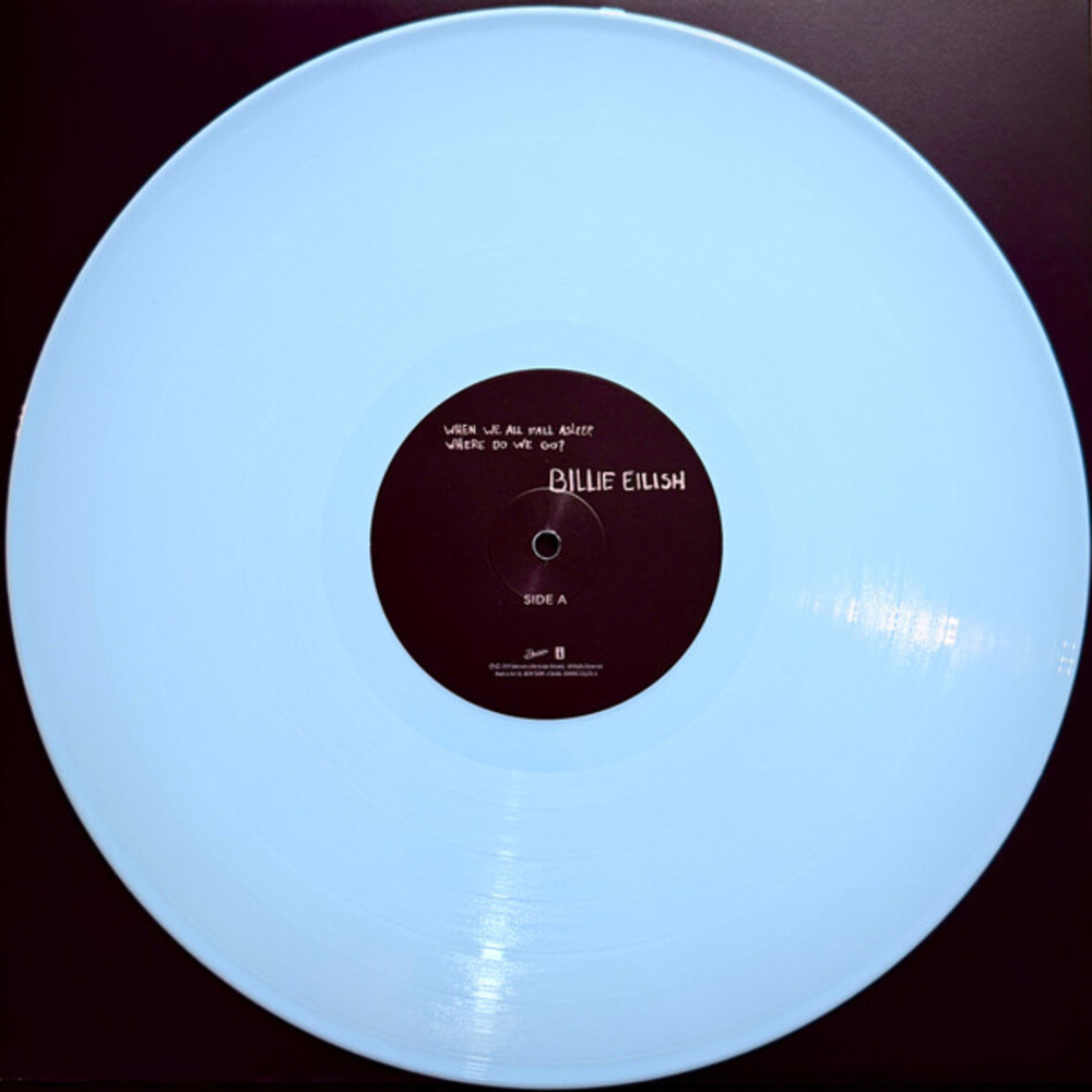 Billie Eilish / When We All Fall Asleep, Where Do We Go? (Coloured Vinyl)(LP)