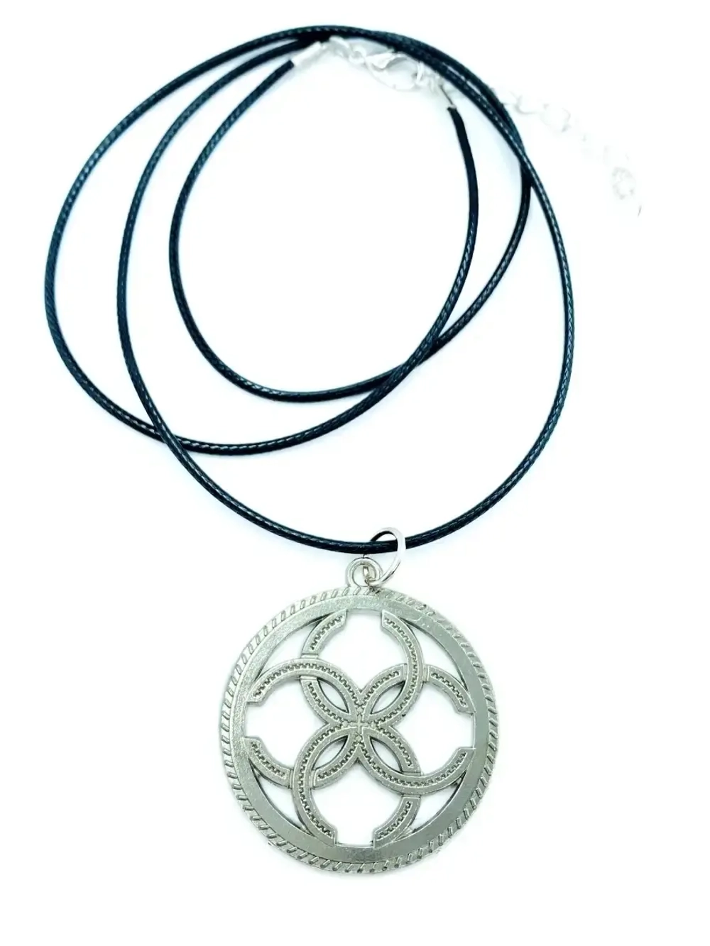 Защитный магический славянский кулон оберег Свадебник сталь