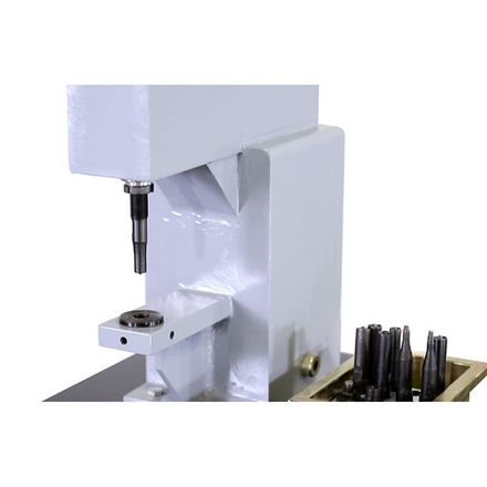 Цена на KraftWell (KRW300) Станок для наклепки накладок на тормозные колодки (пневмо)