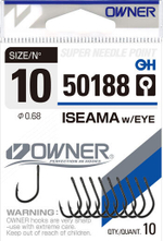 Крючок Owner 50188 №10 (56959) уп.68шт