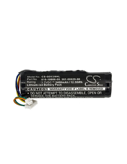 Аккумулятор усиленный 3400 mAh, 3,7V Li-ion для Garmin DC20, DC30, DC40, Cameron Sino