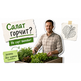 Салат и зелень на грядке летом: как посадить, поливать и срезать без горечи