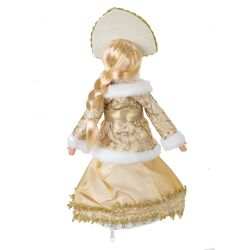 GAEM Снегурочка с ёмкостью для конфет, L18 W13 H36 см