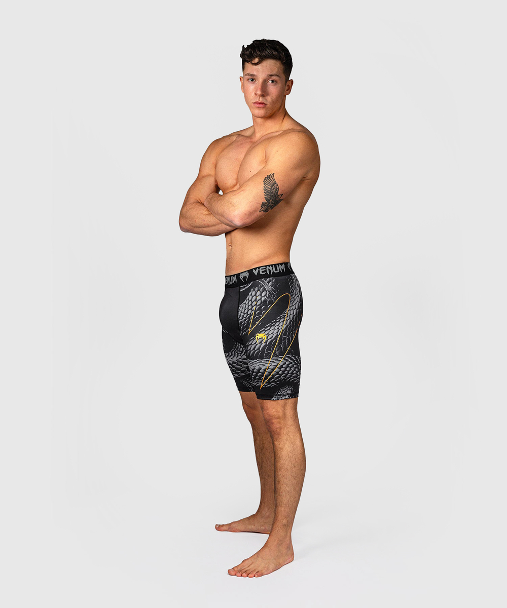 Шорты компрессионные Venum Matupa Black/Grey/Gold