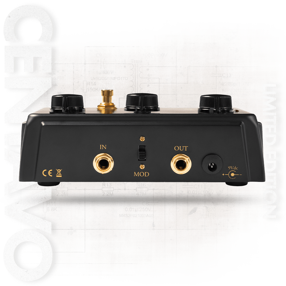 Warm Audio WA-CVB Centavo Black Out Overdrive Pedal