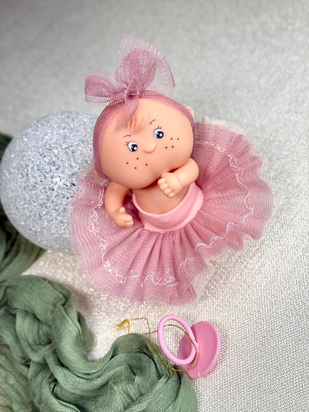 Пупс BERJUAN виниловый 12см Mini Gorditos (170A14)