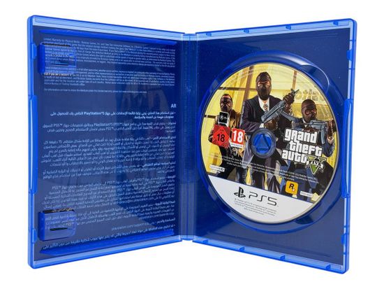 PS5 GTA 5 (Б/У, Русские субтитры, PPSA-04263)