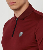 Поло EA7 - бордовый(8NPF13 PJRGZ)