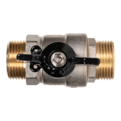 Кран шаровой латунный LD Pride 47.20.Н-Н.Б Ду 20 Ру 40 нр-нр, (бабочка)