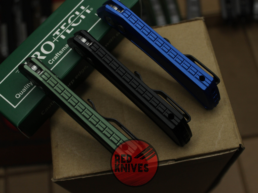 Нож Pro-Tech Oligarch - зеленая рукоять