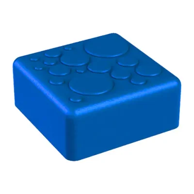 Крышка 3x3x2 см для конструктора 5"