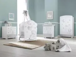 Пеленальный комод Erbesi Stella White