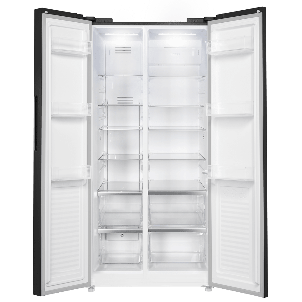 Холодильник с инвертором MAUNFELD MFF177NFB Slim Inverter