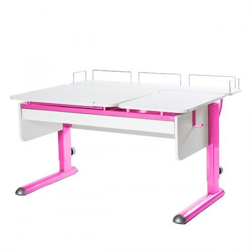 Растущая парта Астек Твин-2 с фронтовой приставкой и выдвижным ящиком (1150×850 мм)