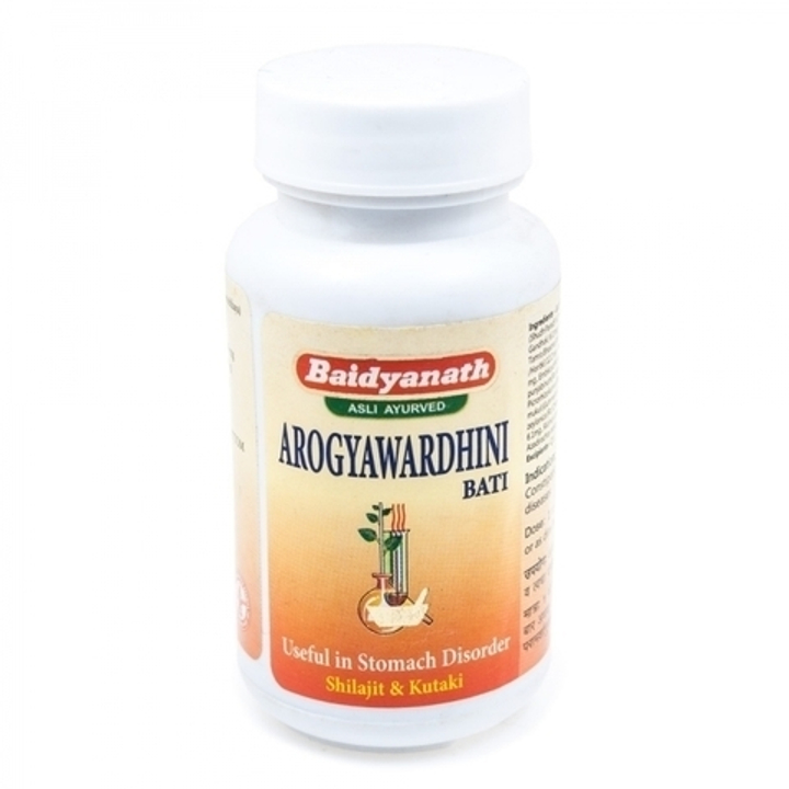 БАД Baidyanath Arogyawardhini Bati Арогьявардхини Бати Гепатопротектор ЖКТ 80 таб