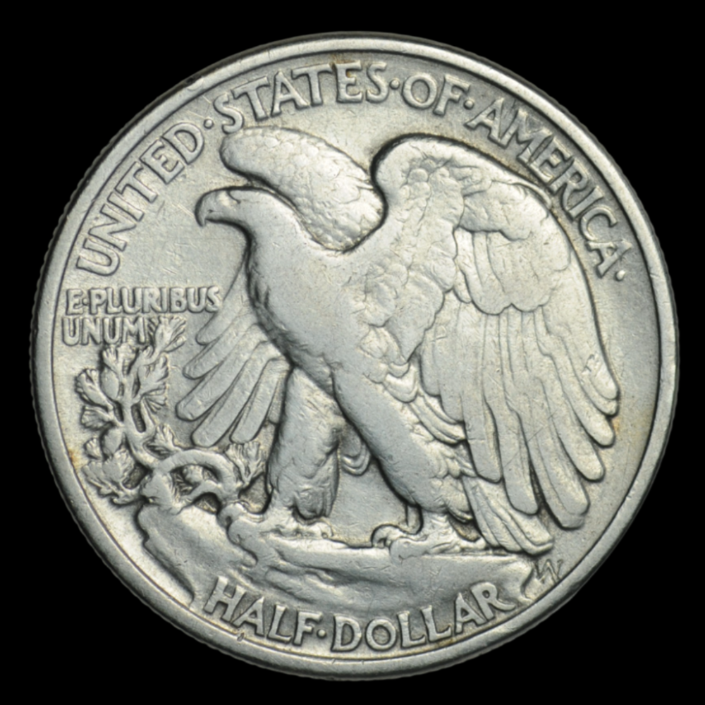 1/2 доллара 1943 года США серебро