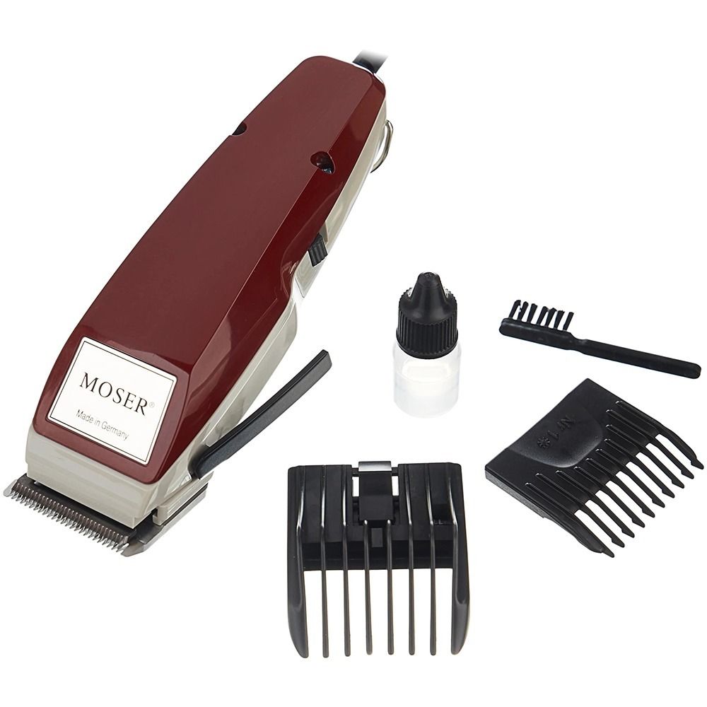 Машинка для стрижки волос Moser 1400-0501 Hair clipper, насадка 4-18 мм - 4