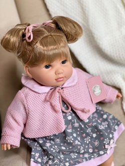 Кукла Berbesa мягконабивная 42см SANDRA в пакете (4422K)
