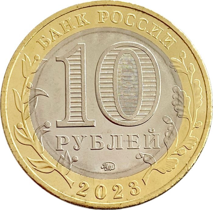 10 рублей 2023 Омская область (Российская Федерация)