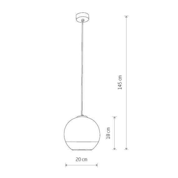 Подвесной светильник Nowodvorski Globe PLus S 7605