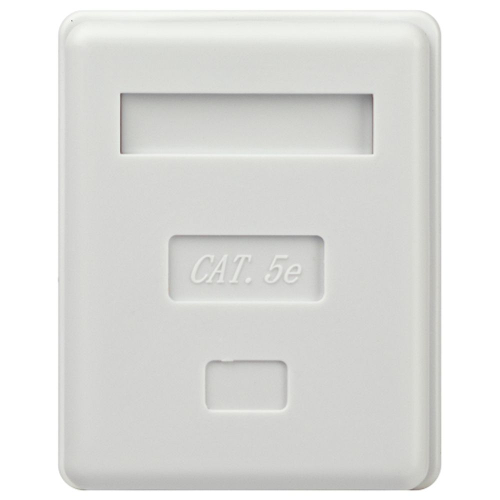 Компьютерная розетка ЭРА RJ-45 категория 5е экранированная 1-порт упаковка 40 шт.