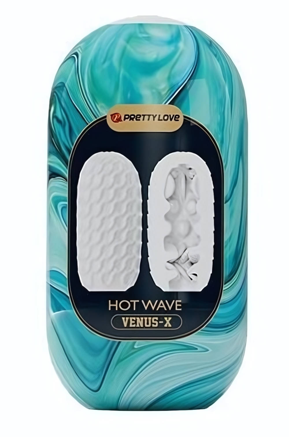 Мастурбатор в форме яйца Hot Wave (Цвет: белый)