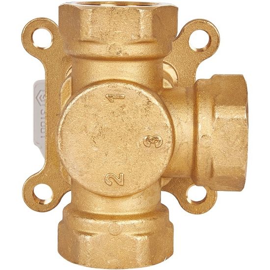 Трёхходовой 3-х ходовой смесительный клапан Stout 1" 1/4 Kvs 15 м3/ч SVM-0003-013201