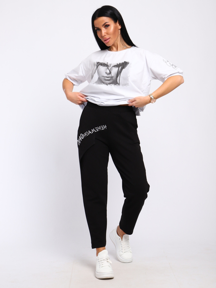 Брюки на манжете 2