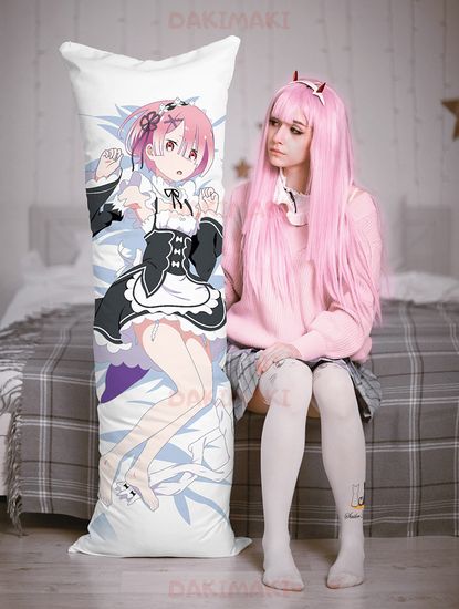 Дакимакура Рем и Рам арт. 0150