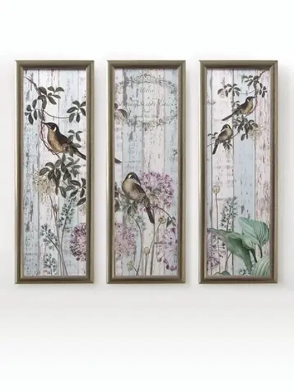 Картина на стену интерьерная 19х53см 3шт