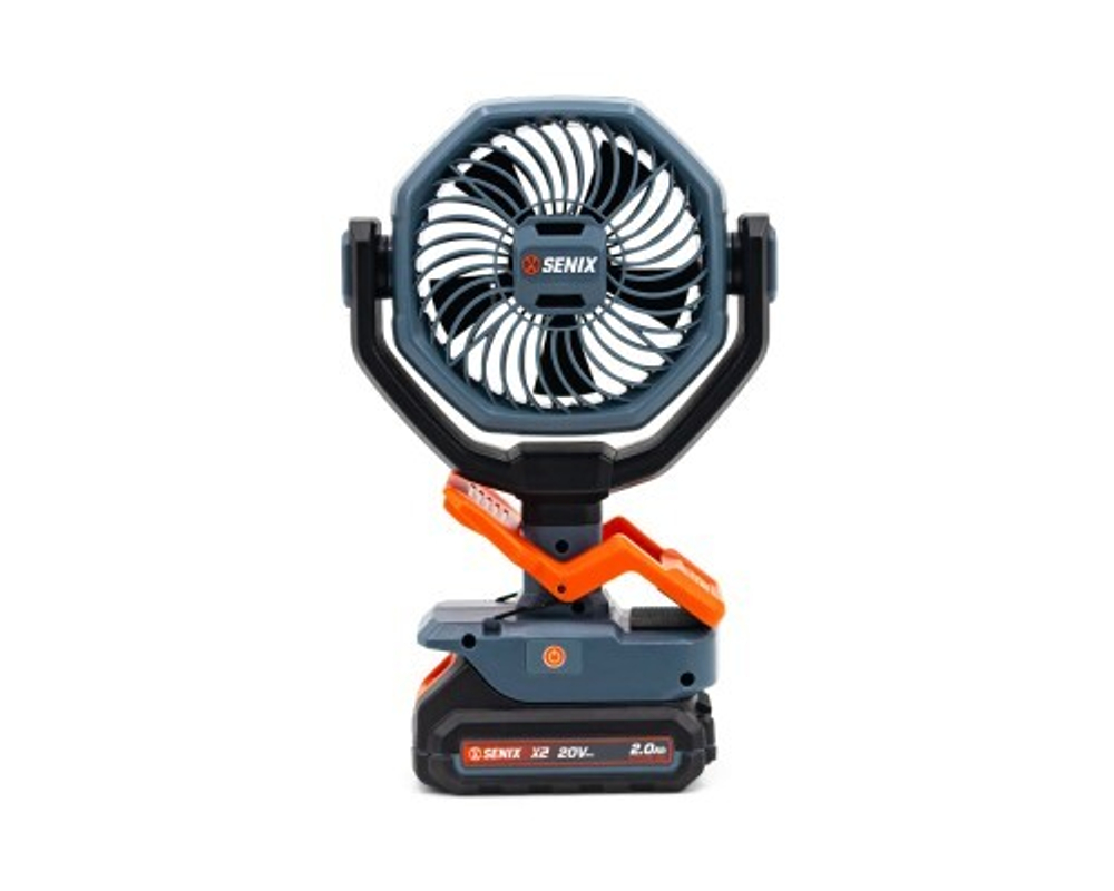 Вентилятор аккумуляторный FNX2-M2-EU-0,X2 20V,100мм, без акб и зу, SENIX
