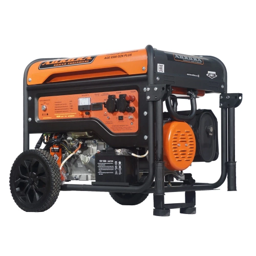 Электростанция АВРОРА AGE 8500 DZN PLUS с блоком автоматики