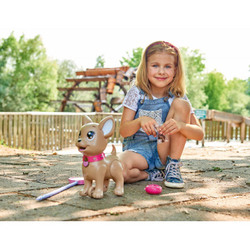 Собачка Chi-Chi Love с поводком для прогулки 29 см Simba 5893264