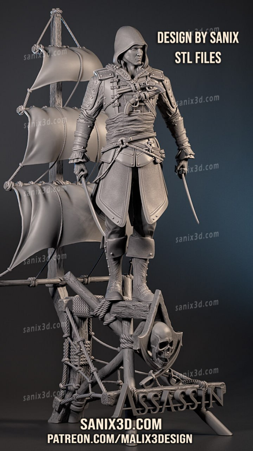 Эдвард Кенуэй Assassin's Creed Фигурка