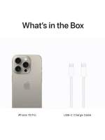Смартфон Apple iPhone 15 Pro 256ГБ; nanoSIM+eSIM; титан