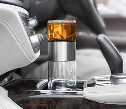 213042 Бутылка для заваривания SAMADoyo "C-001A" ниж.колба-238мл, верх. колба-170мл, черный/стекло