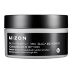 Mizon. Антивозрастная крем-маска для лица с экстрактом чёрных бобов Enjoy Fresh-On Time Black Bean Mask