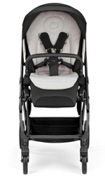 Коляска 3 в 1 Inglesina Electa System Quattro DRW 2025 с подставкой под люльку Upper Black
