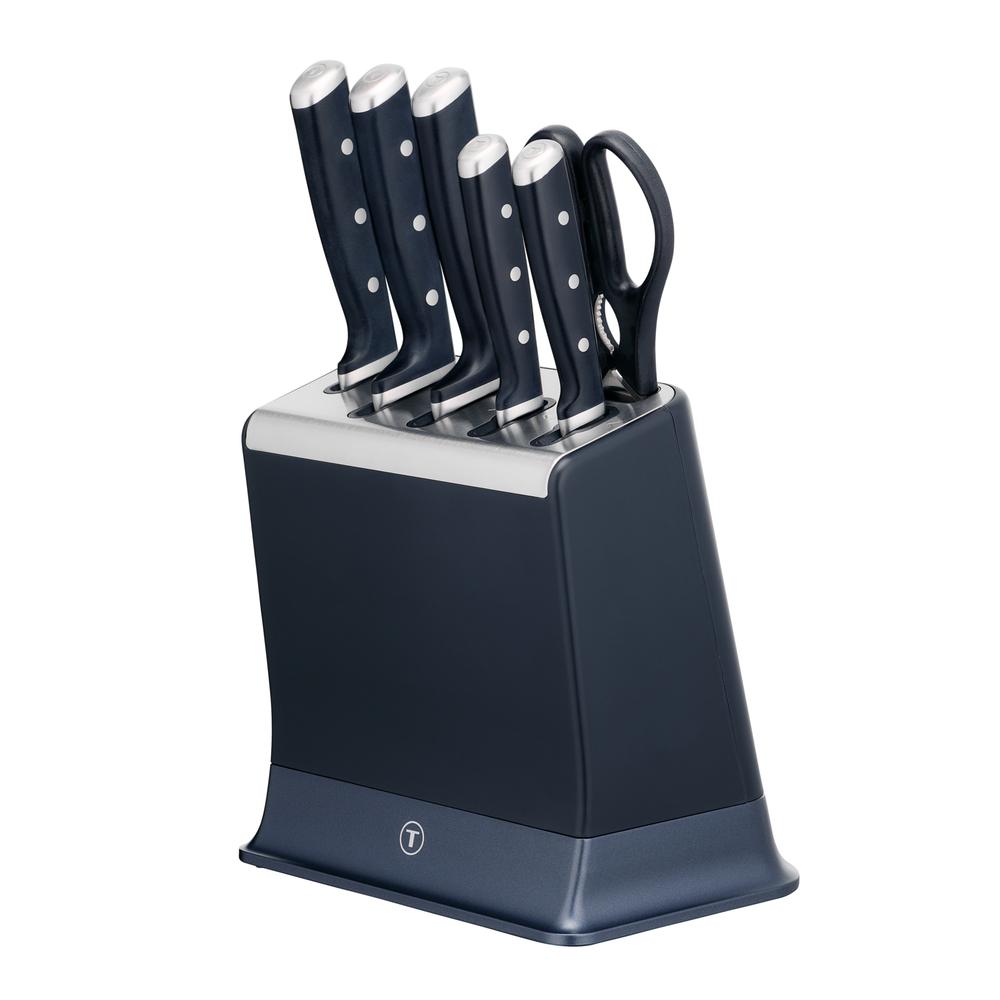 Набор ножей и блок Tefal Ever Sharp PRO со встроенной точилкой 6 предметов K297S744