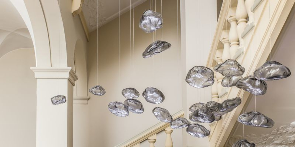 Pendant design lamp  73 by Bocci (Smoky)