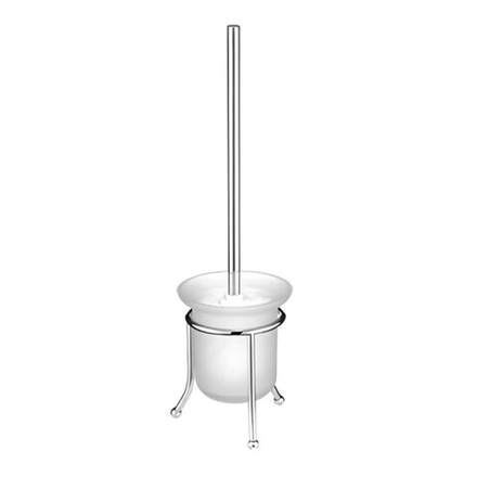 Hansen Ёршик для унитаза напольный, стекло HA3023, хром