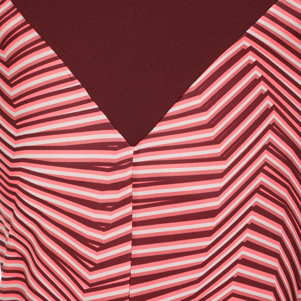 Мужское теннисное поло Nike Dri-Fit Court Slam RG T-Shirt Men - Dark Red, Antique Pink