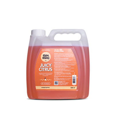 FHB024 Foam Heroes Juicy Citrus универсальный органический очиститель, 3л
