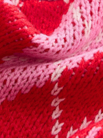 Жилет вязаный для девочки Next E25-072, Розовый, Красный