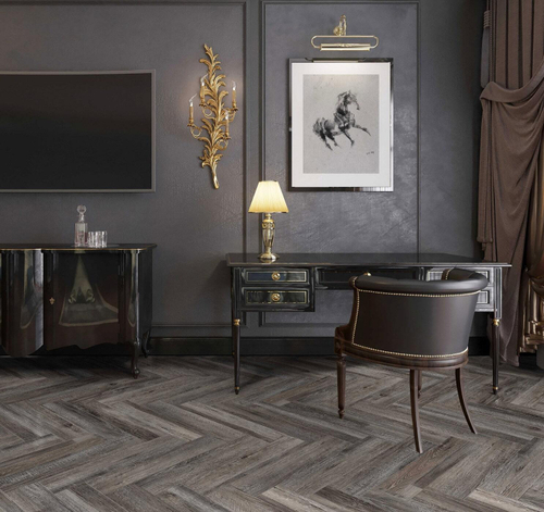 Ламинат SPC CronaFloor Herringbone Дуб Реймс