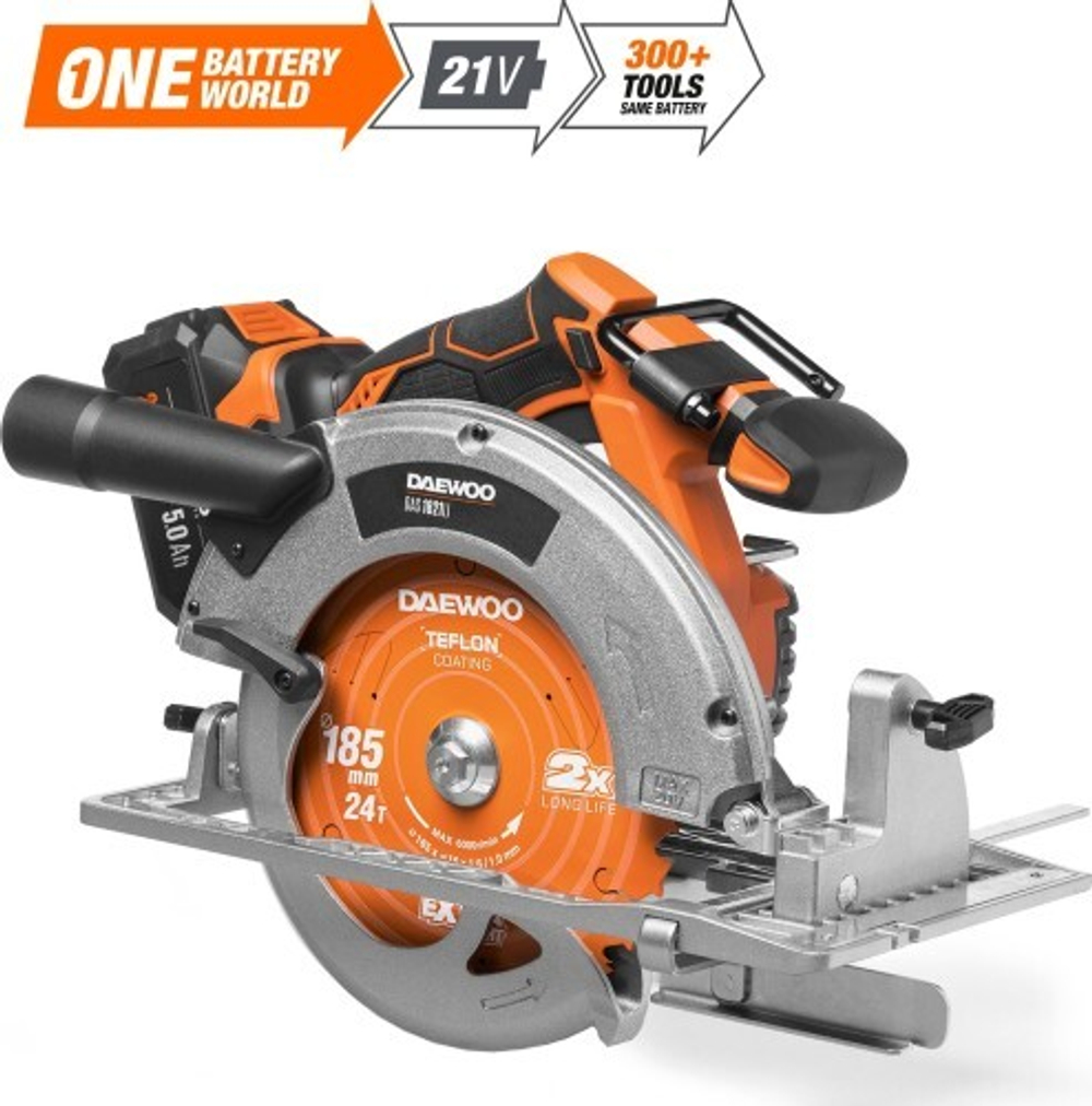 Пила циркулярная аккумуляторная DAEWOO DAS 1821Li SET