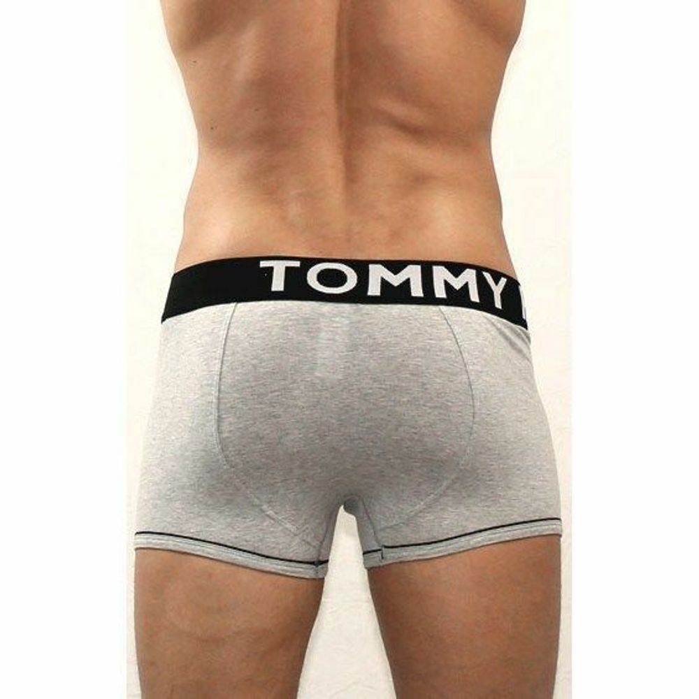 Мужские трусы боксеры серые Tommy Hilfiger Grey