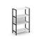 Shelf System Односекционный стеллаж трехярусный SN.STM-311 Белый/Металл Черный 810*400*1246