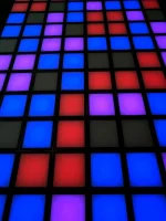 Интерактивный светодиодный пол «Арена Pixel battle»